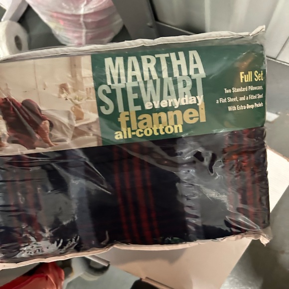 Martha Stewart Bedding Martha Stewart Flannel Sheet Full Set Poshmark